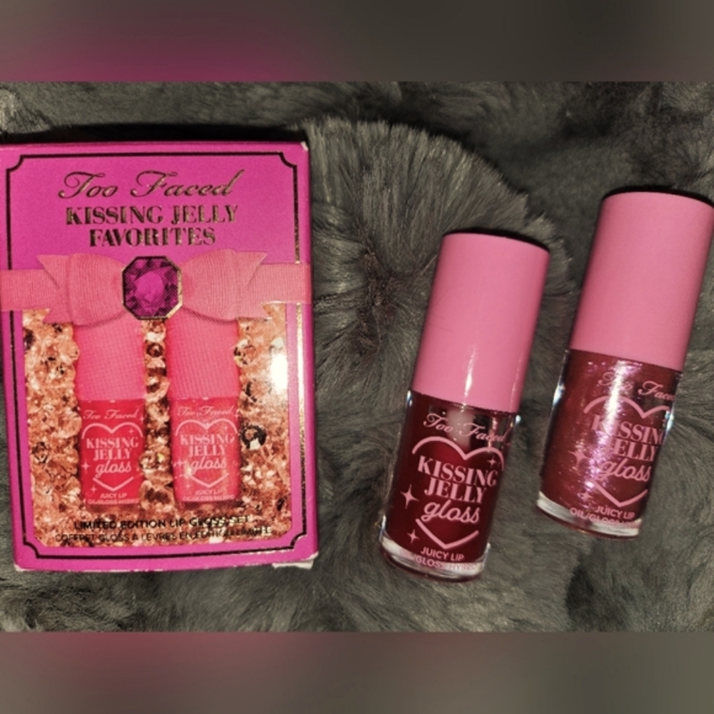 ~TOO FACED~ Kissing Jelly Favorites! Limited edition lip gloss set!